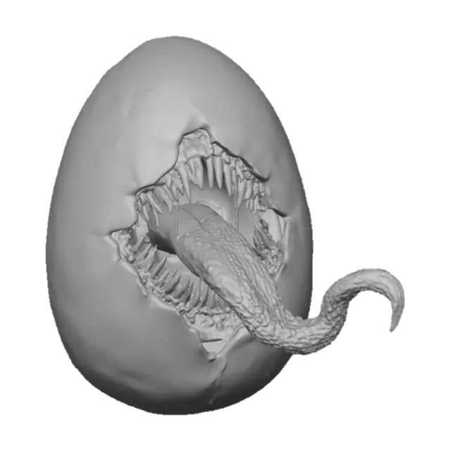 3D model for Eerie Emergence, #Halloween2025#