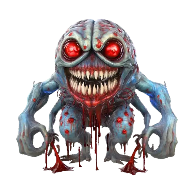 Electro Monster Mayhem - Monsters 3D model, vytvořený pomocí AI