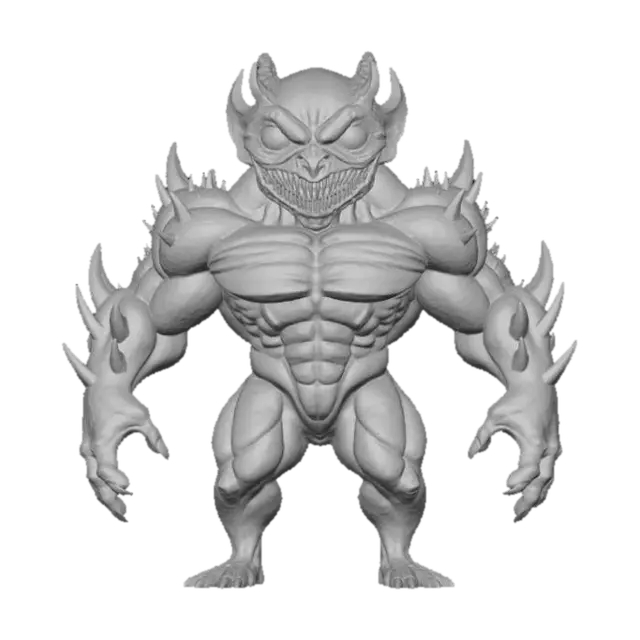 3D model for Infernal Guardian