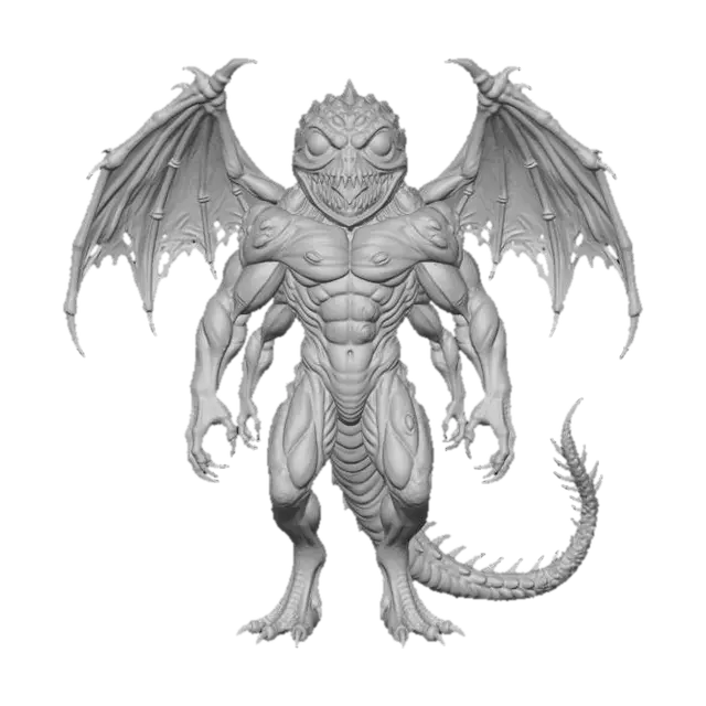 3D model for Gravelwing Behemoth