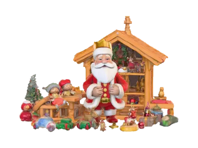 #Christmas2025#, The first toymaker to the king. Realistic. High quality realistic… 3D model, vytvořený pomocí AI