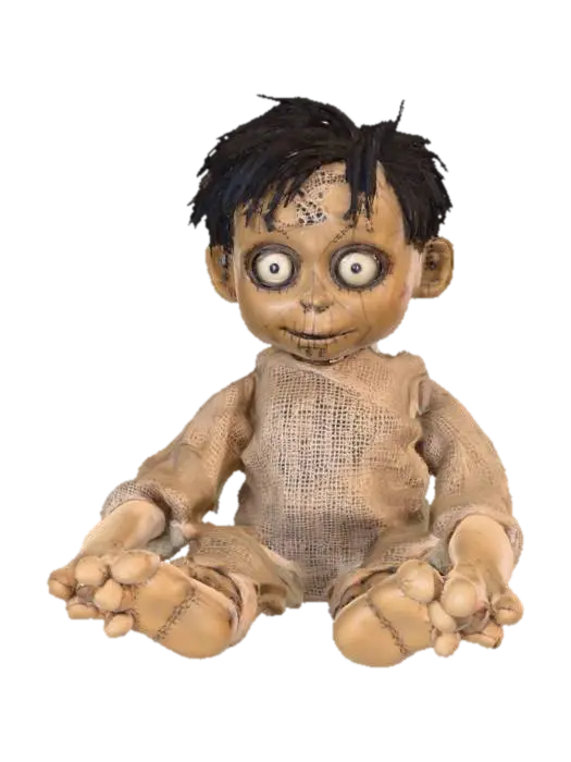 A highly realistic humanoid voodoo doll. Highly detailed face, hands, feet. Should… - Burlap 3D model, vytvořený pomocí AI