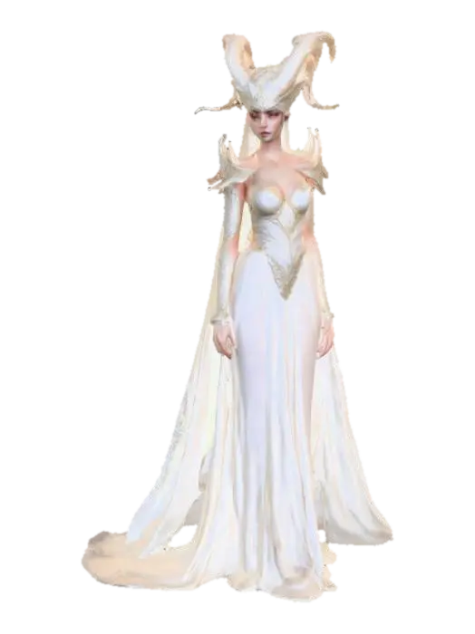 Ultra realistic Lamia. Highly detailed face and hands. Body parts should have a type… 3D model, vytvořený pomocí AI