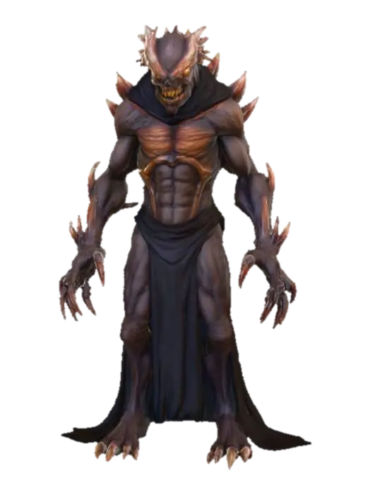 3D model for #Halloween2025#, Ultra detailed monster wearing a costume. Ultra realistic. Ultra high quality textures. Solid infill.