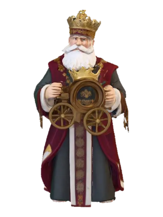 #Christmas2025#, The first toymaker to the king. Realistic. High quality realistic… 3D model, vytvořený pomocí AI