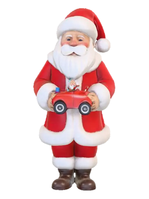 #Christmas2025#, The first toymaker to the king. Realistic. High quality realistic… 3D model, vytvořený pomocí AI