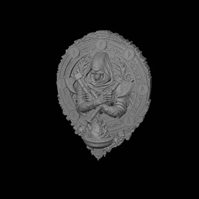 3D model for Circle of the Grim Reaper