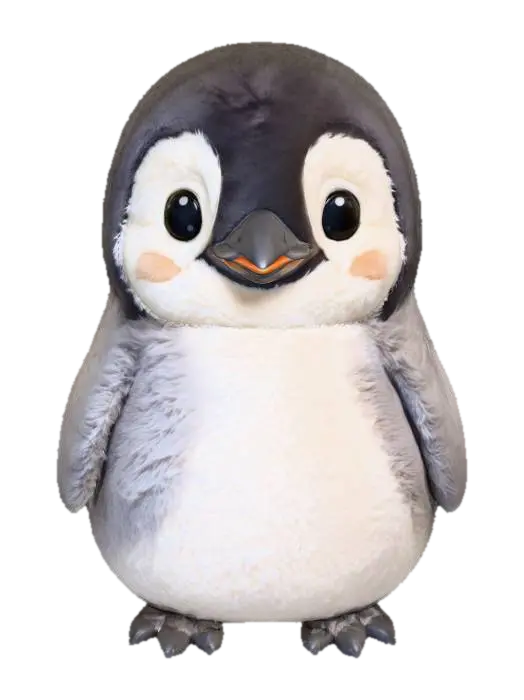 Fluffy Friend 3D model, vytvořený pomocí AI