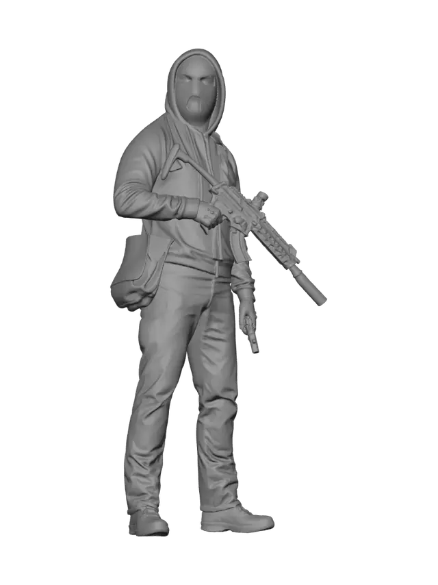 3D model for Shadowed Rifleman
