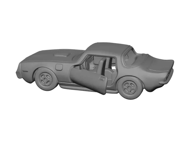 3D model for Modern Pontiac