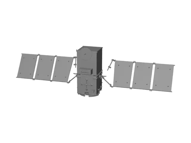 3D model for Solara-1 Satellite