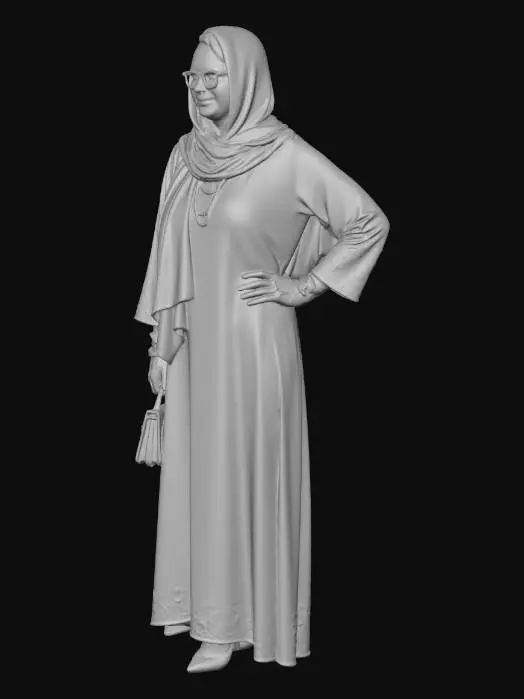 3D model for Elegant in Green