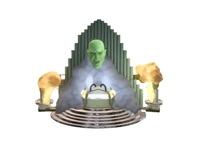 3D model for The Chamber of the Green Face