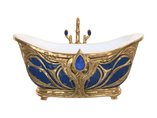 3D model for Golden Azure Bath