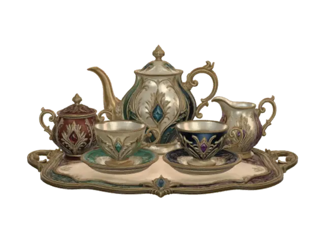 3D model for Regal Tea Service