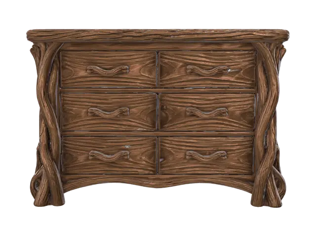 3D model for Twisted Root Dresser