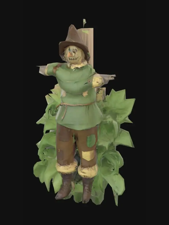 3D model for Scarecrow Figure