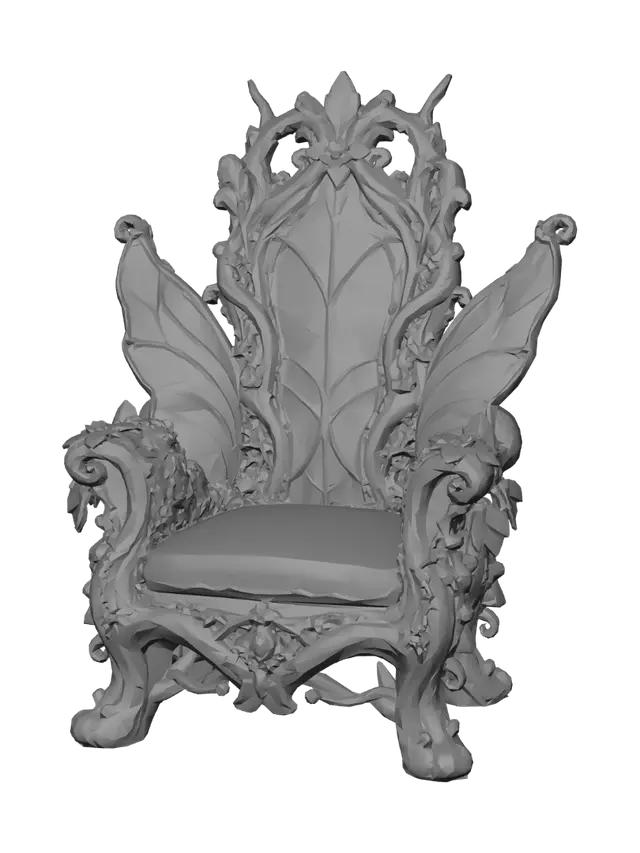 3D model for Verdant Forest Throne