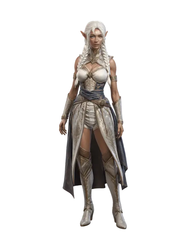3D model for Elara Frostwind