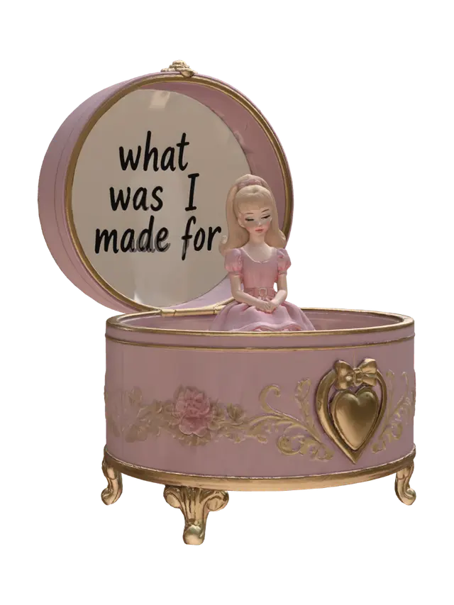 What Was I Made For - Composition 3D model, vytvořený pomocí AI