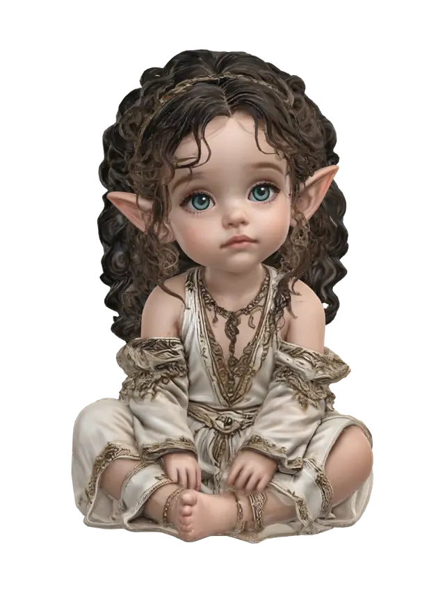 3D model for Little Elf Princess