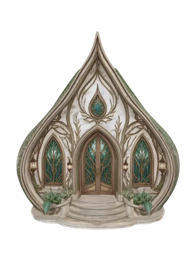 3D model for Leafspire Cathedral