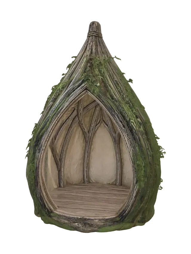 3D model for Teardrop Moss Hut