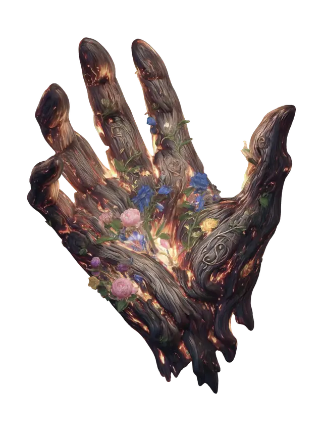 3D model for Emberflower Hand