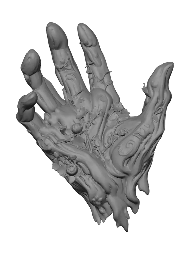 3D model for Emberflower Hand