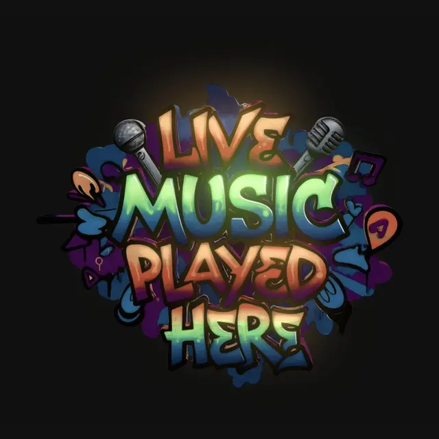 3D model for Live Music Played Here