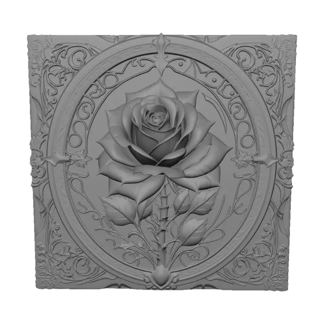 3D model for Obsidian Rose