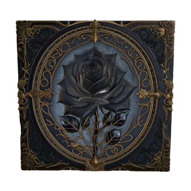3D model for Obsidian Rose