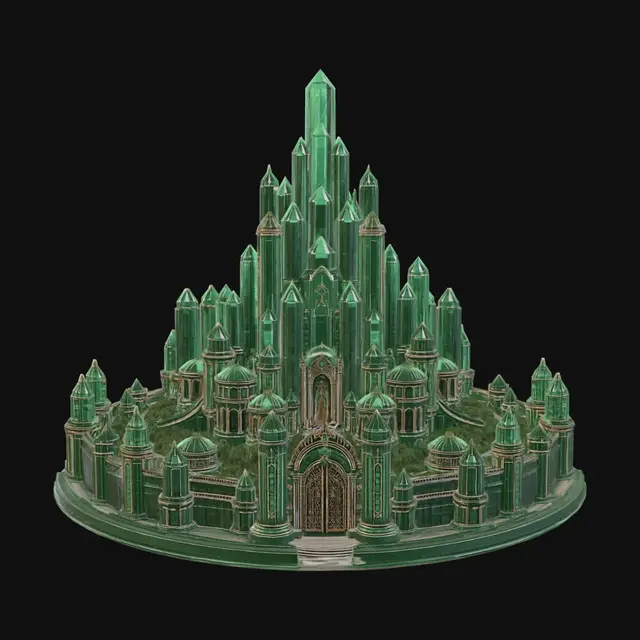 3D model for Emerald Citadel