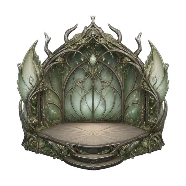 3D model for Verdant Veil Throne