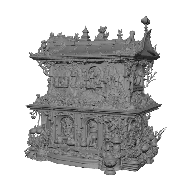 3D model for Cathedral of Carved Cats