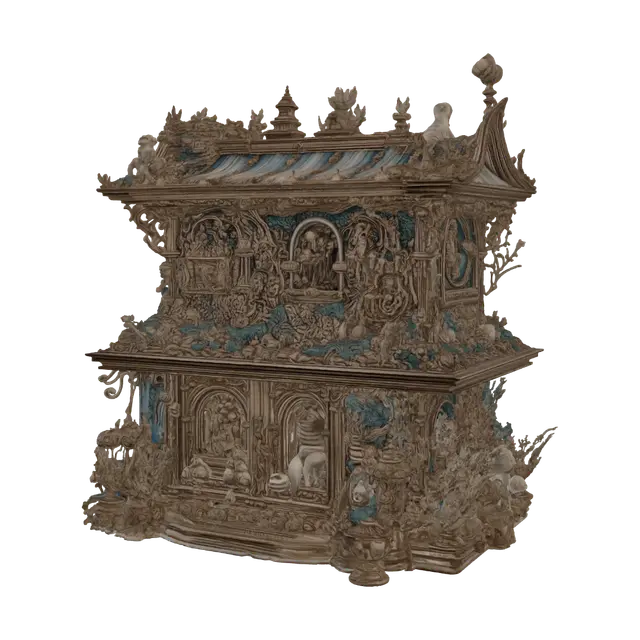 3D model for Cathedral of Carved Cats