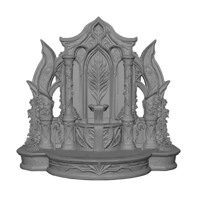 3D model for Arcane Ivy Fountain