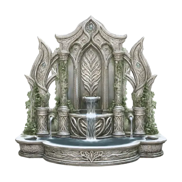 3D model for Arcane Ivy Fountain