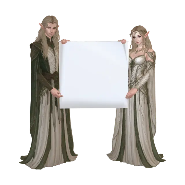3D model for Elven Royal Announcement