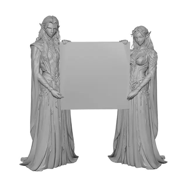 3D model for Elven Royal Announcement