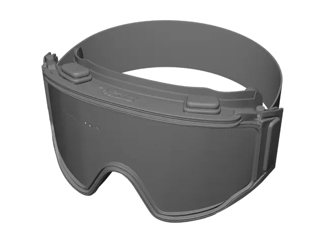 3D model for ClearView Safety Goggles