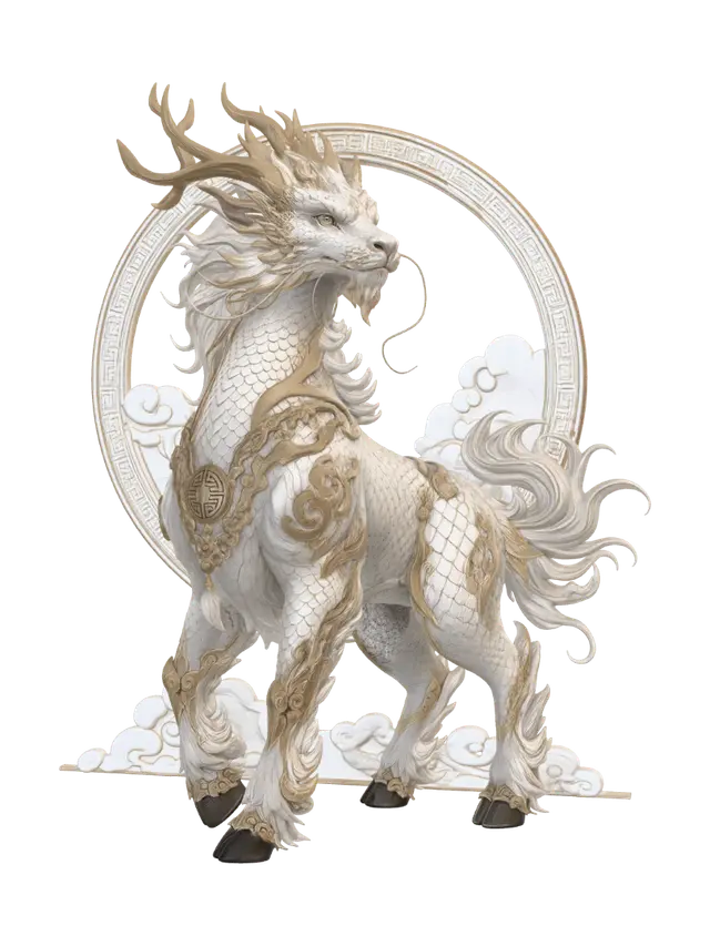 3D model for Golden Circle Dragon