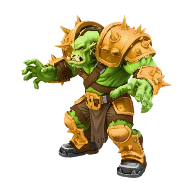 3D model for Orc Warlord