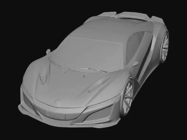 3D model for Honda NSX Concept