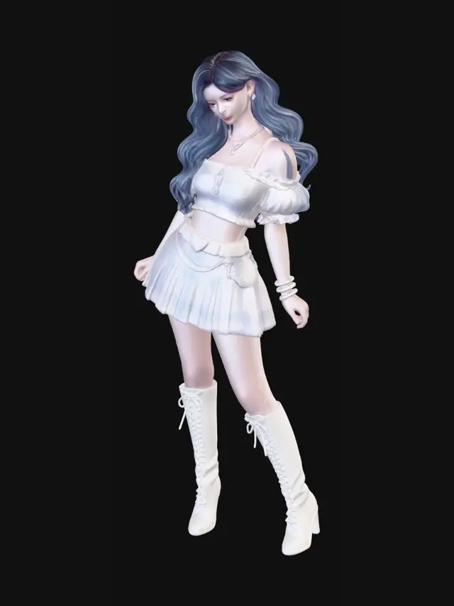 3D model for Pastel Princess