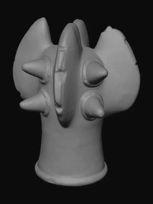 3D model for Four-Spike Vessel