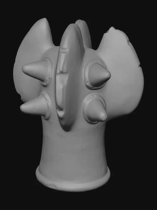 3D model for Four-Spike Vessel