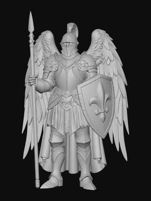 3D model for Guardian Knight
