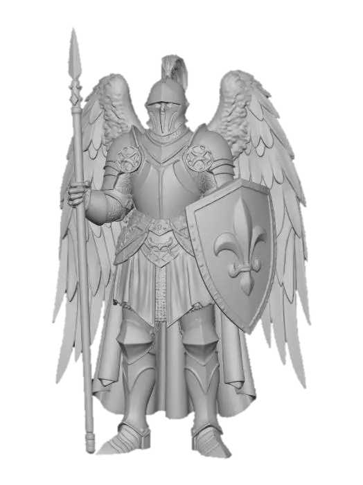 3D model for Guardian Knight