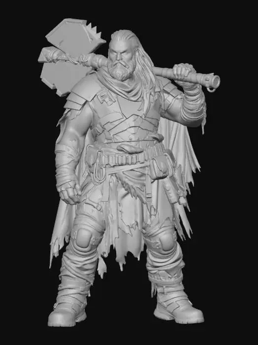 3D model for Stop Sign Berserker